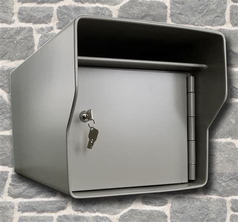 heavy duty steel us mail wall boxes|strongest mailbox post.